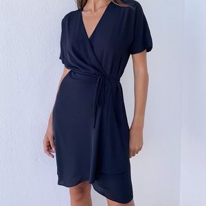 Aritzia Batabon Wallace Wrap Dress